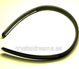 DIADEMA UNIVERSAL PLASTICO 12mm -  - Crystaldreams Abalorios