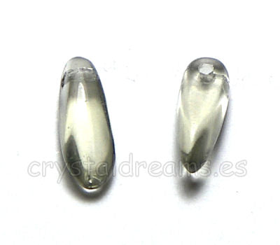 Dagas de Bohemia - 3x11mm - Agujero: 1mm - Color: Black Diamond -  - Crystaldreams Abalorios