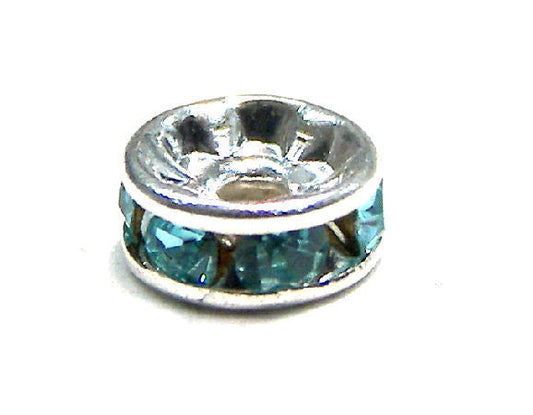 Distanciadores de metal Silver 6mm Lt Azore -  - Crystaldreams Abalorios