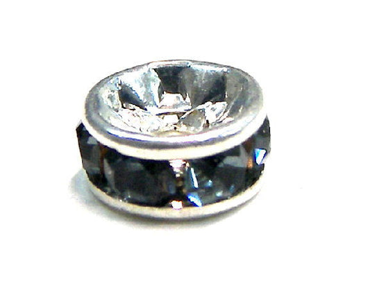 Distanciadores de metal Silver 6mm Montana -  - Crystaldreams Abalorios