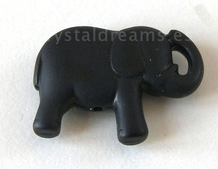 Elefante de Resina 18x24mm Agujero:1mm BLACK -  - Crystaldreams Abalorios