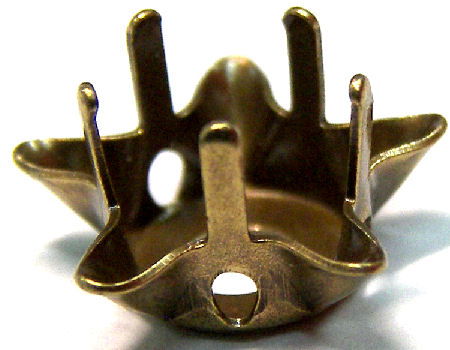 Engaste 4745 Swarovski Elements 10mm - a coser Bronce -  - Crystaldreams Abalorios