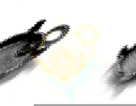 Engaste colgante redondo ref.1088 8mm - Bronze -  - Crystaldreams Abalorios