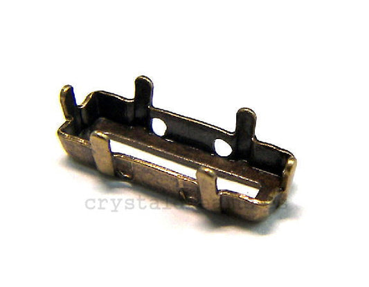 Engaste para 4547 - 15x5mm - Bronze -  - Crystaldreams Abalorios