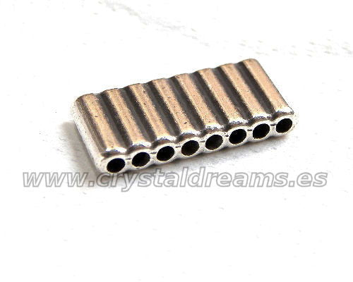 Entrepieza Zamak 22x12mm - 8 Agujeros:2mm mod. 8944 -  - Crystaldreams Abalorios