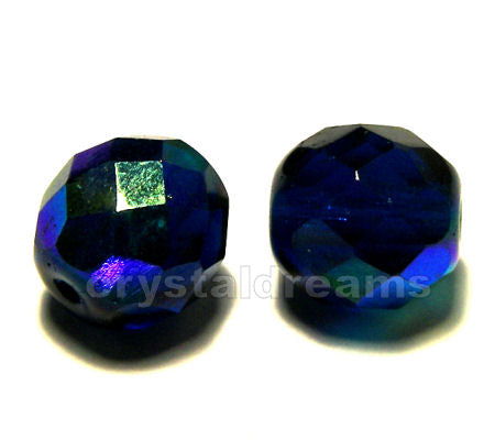 Facetadas 10mm Indicolite AB -  - Crystaldreams Abalorios