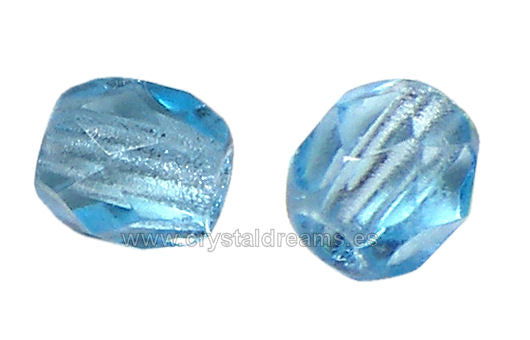 Facetadas 6mm "Aquamarine" -  - Crystaldreams Abalorios