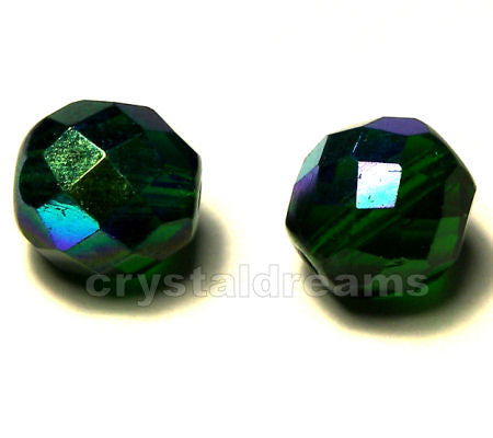 Facetadas 6mm "Emerald AB" -  - Crystaldreams Abalorios