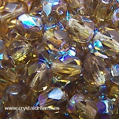 Facetadas 6mm "Light Smoked Topaz AB" -  - Crystaldreams Abalorios