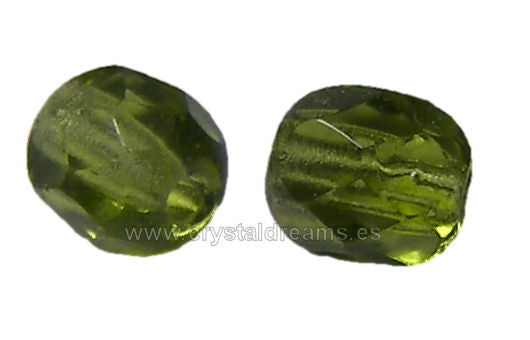 Facetadas 6mm "Olivine" -  - Crystaldreams Abalorios