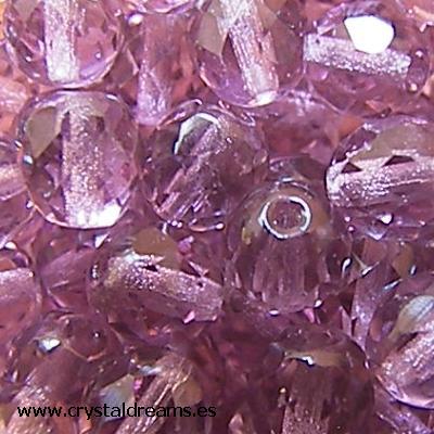 Facetadas 8mm "Light Amethyst" -  - Crystaldreams Abalorios