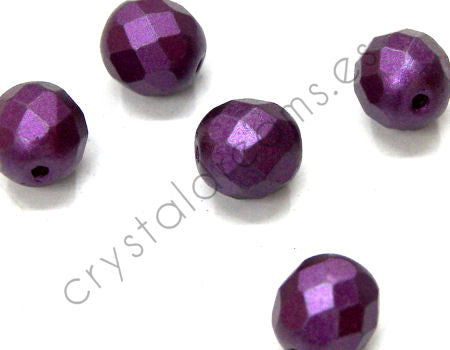 Facetadas 8mm PASTEL BORDEAUX -  - Crystaldreams Abalorios