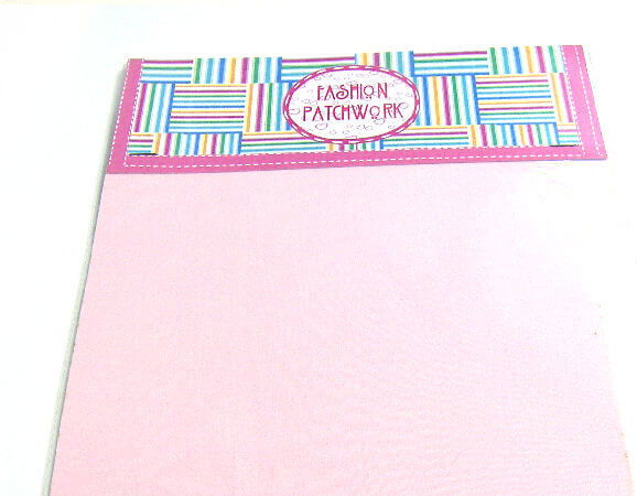 Fashion Patchwork Tela Autoadhesiva 20x25cm - Pink -  - Crystaldreams Abalorios