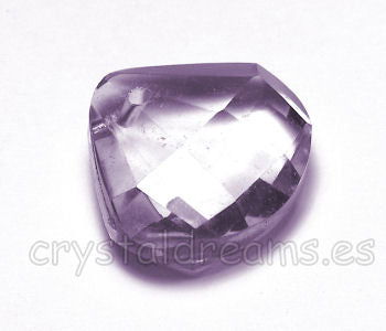 Gota de Resina - 20x18x8  color Light Amethyst Agujero: 1mm -  - Crystaldreams Abalorios