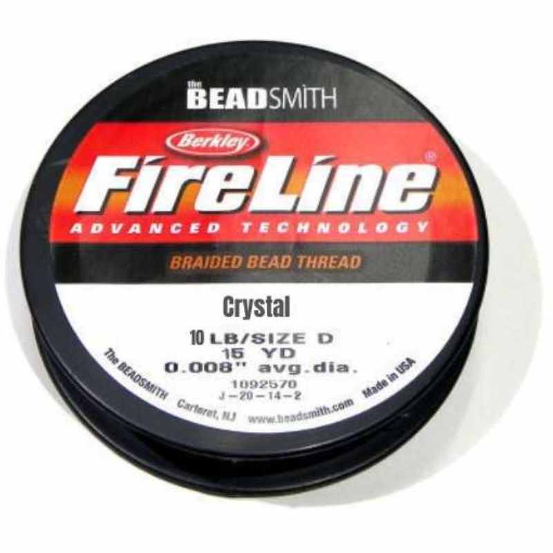 Hilo Fireline 10lb ( 0,17mm ) Crystal - 46 metros -  - Crystaldreams Abalorios