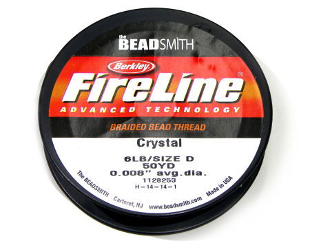 Hilo Fireline 6lb ( 0,12mm ) Crystal - Precio al metro -  - Crystaldreams Abalorios