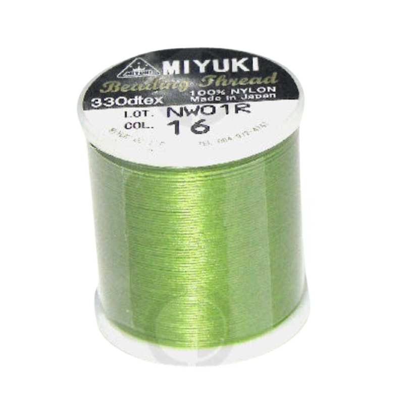 Hilo Miyuki B Ø = 0,18mm - 50 Metros Color Peridot nº16 -  - Crystaldreams Abalorios