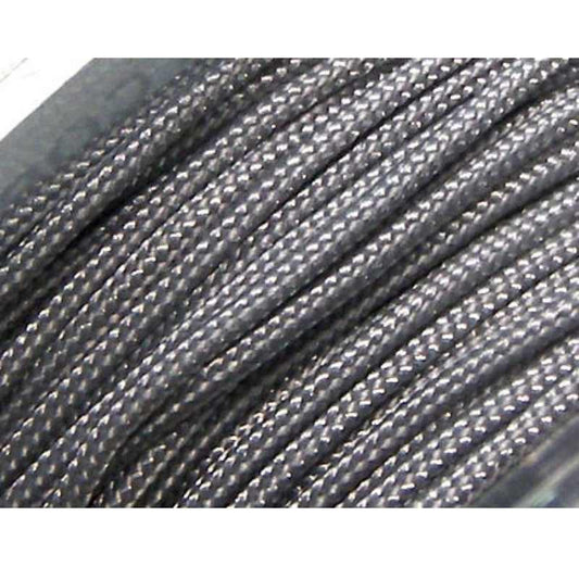 Hilo Nylon Trenzado europeo Griffin -1mm- Dk. Grey x 1mt -  - Crystaldreams Abalorios