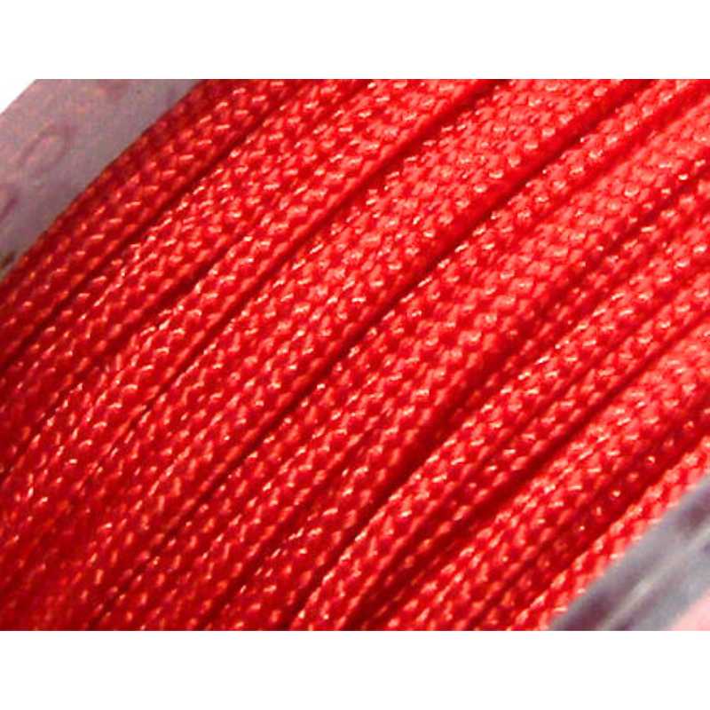 Hilo Nylon Trenzado europeo Griffin -1mm- Red x 1m. -  - Crystaldreams Abalorios