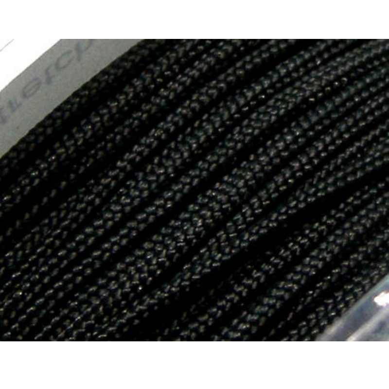 Hilo Nylon Trenzado europeo Griffin 1,5mm- Black x 1m. -  - Crystaldreams Abalorios