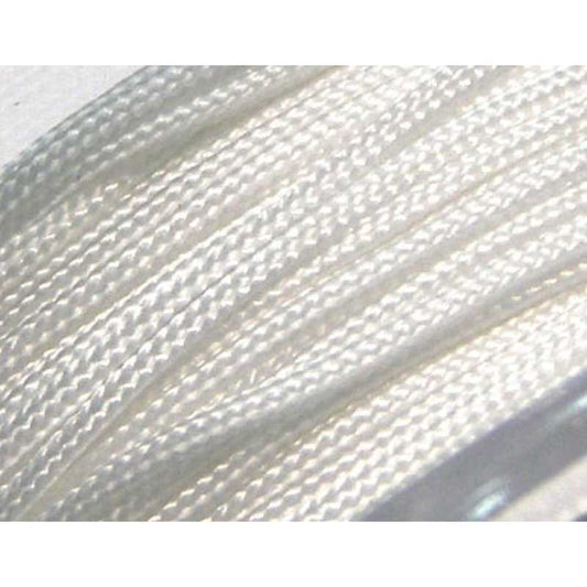 Hilo Nylon Trenzado europeo Griffin 1,5mm- White x 1m. -  - Crystaldreams Abalorios