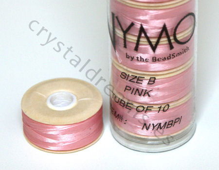 Hilo Nymo B  66metros Color: Pink -  - Crystaldreams Abalorios