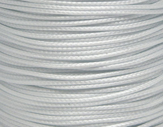 Hilo Poliester Encerado 1mm x 1 metros Sky White -  - Crystaldreams Abalorios