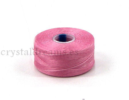 Hilo S-Lon D 0,11mm Bobina 73 metros - Color: Pink -  - Crystaldreams Abalorios