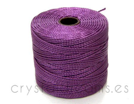 Hilo S-Lon (Superlon) Bobina 70 metros - Color: Wineberry -  - Crystaldreams Abalorios