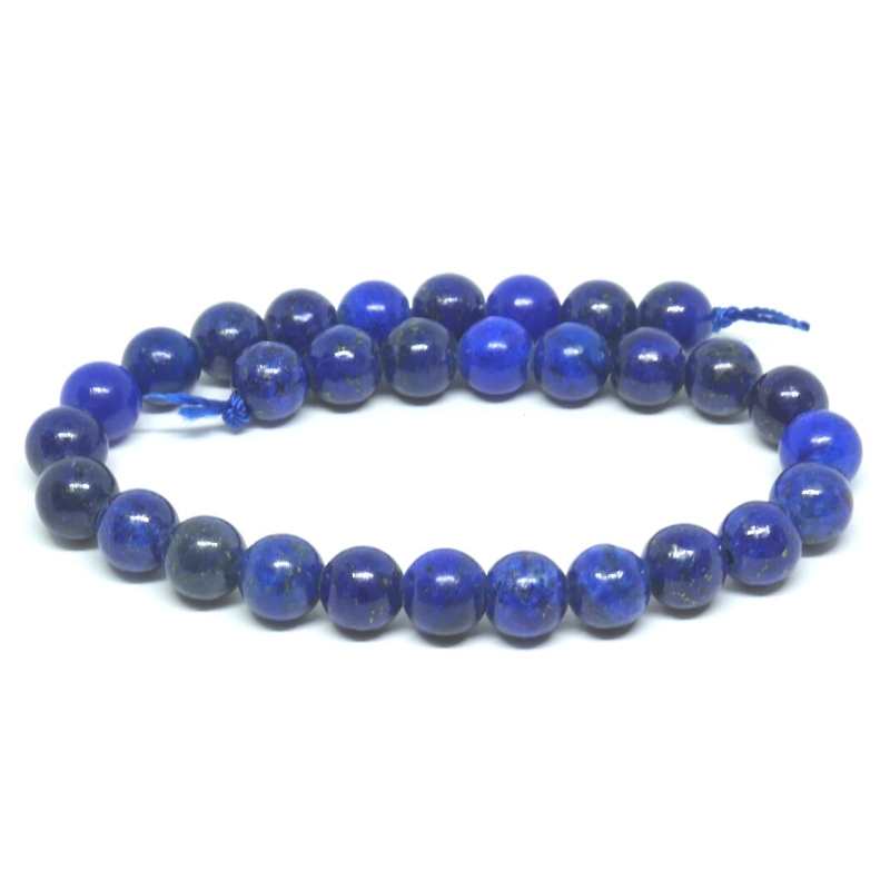 Lapis Lazuli natural teñido 4mm - 1mm - Blue 52 piezas -  - Crystaldreams Abalorios