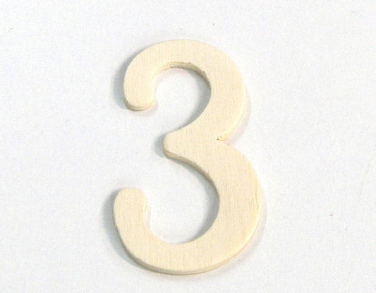 Letra de madera para decoración 5cm - 3 -  - Crystaldreams Abalorios