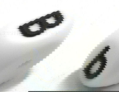 Letra de silicona de 15mm - Agujero: 1,7mm - Letra: B -  - Crystaldreams Abalorios