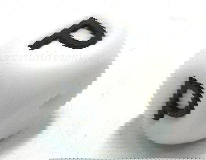 Letra de silicona de 15mm - Agujero: 1,7mm - Letra: P -  - Crystaldreams Abalorios