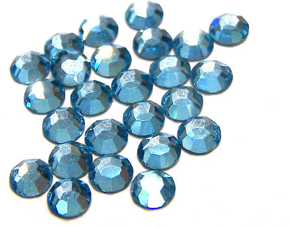 MC CHATON MAXIMA ROSE SS6 - 50 pcs. - Col: AQUAMARINE -  - Crystaldreams Abalorios