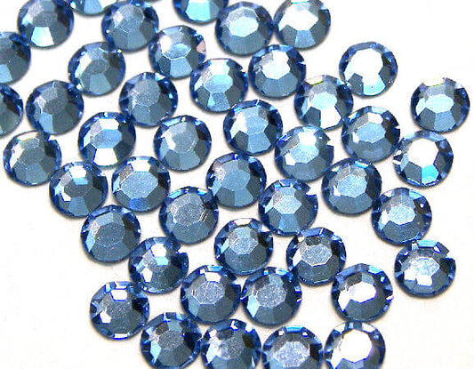 MC CHATON MAXIMA ROSE SS6 - 50 pcs. - LIGHT SAPPHIRE -  - Crystaldreams Abalorios