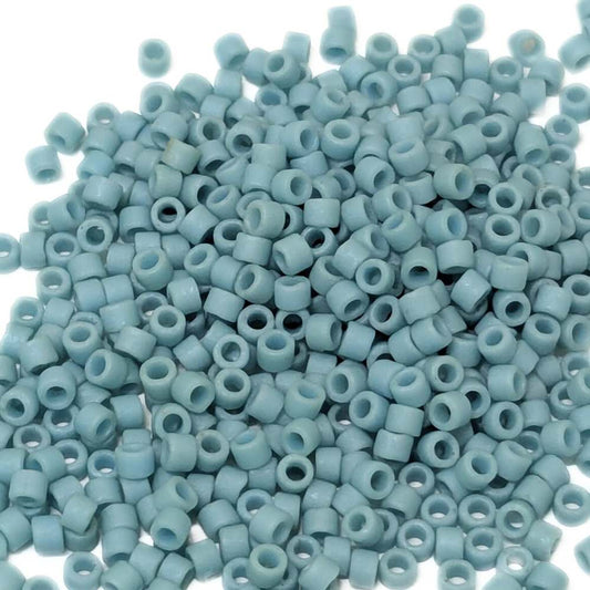 Miyuki Delica Opaque Matte color turquoise