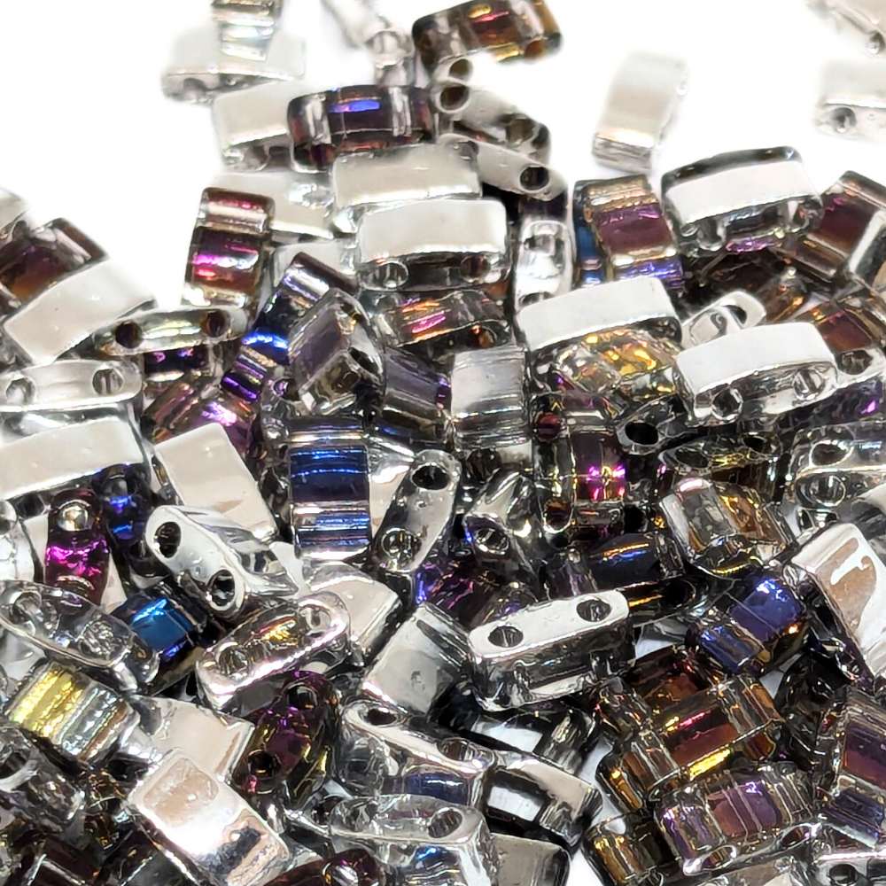 Miyuki Half-Tila 4554 - 2,5mm - 2 gr. Crystal Helio -  