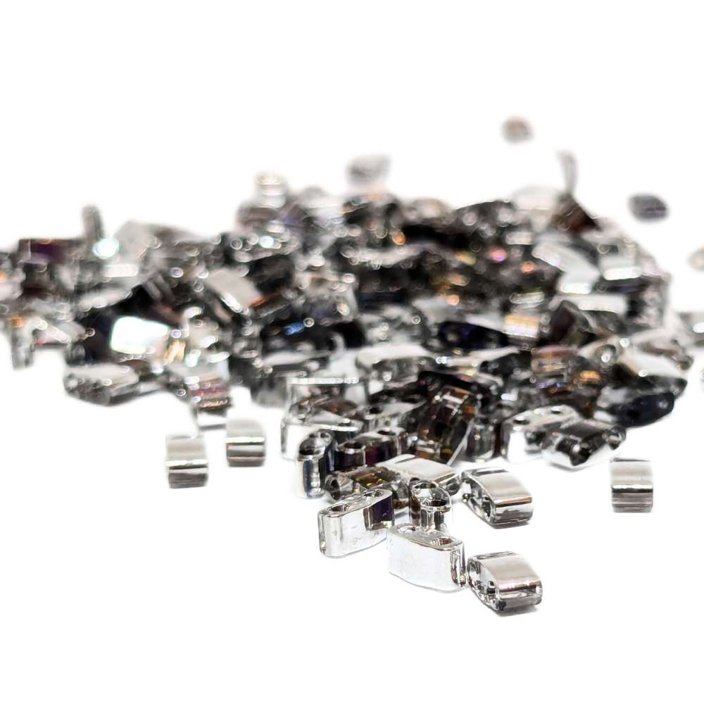 Miyuki Half-Tila 4554 - 2,5mm - 2 gr. Crystal Helio -  