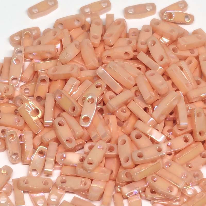 Miyuki Quarter-Tila 5x1,2x1,9mm 1gr. Opaque Luster Tea Rose 596 -  - Crystaldreams Abalorios