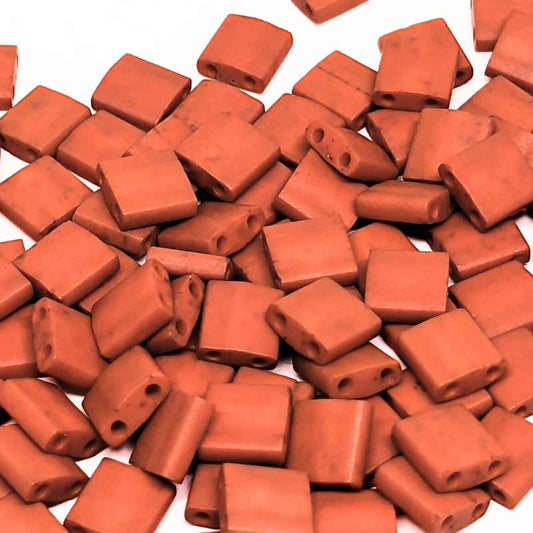 Miyuki Tila 5mm pack de 2 gr. - Burnt Sienna -  - Crystaldreams Abalorios