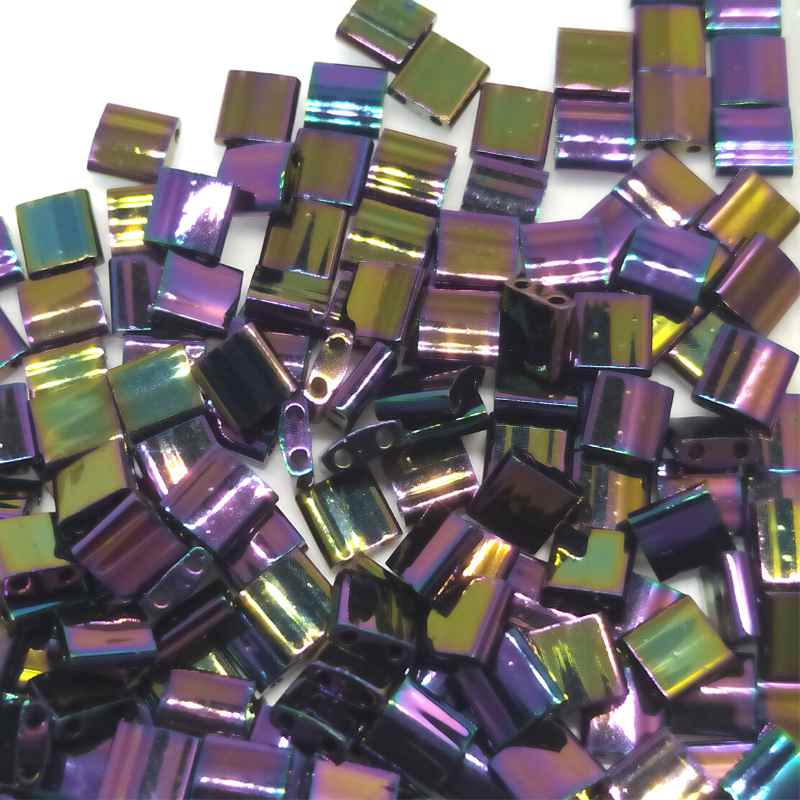 Miyuki Tila 5mm pack de 2 gr. - Metallic Purple Iris -  - Crystaldreams Abalorios