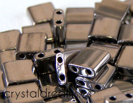 Miyuki Tila 5mm pack de 2 gr. - Niquel Plated -  - Crystaldreams Abalorios