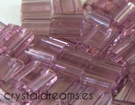 Miyuki Tila 5mm pack de 2 gr. - Trasparent Smoky Amethyst -  - Crystaldreams Abalorios