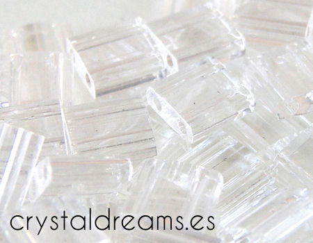 Miyuki Tila 5x5mm pack de 2 gr. - Color: Crystal -  - Crystaldreams Abalorios