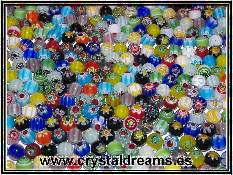 Murano Bolas 4mm Mix -  - Crystaldreams Abalorios