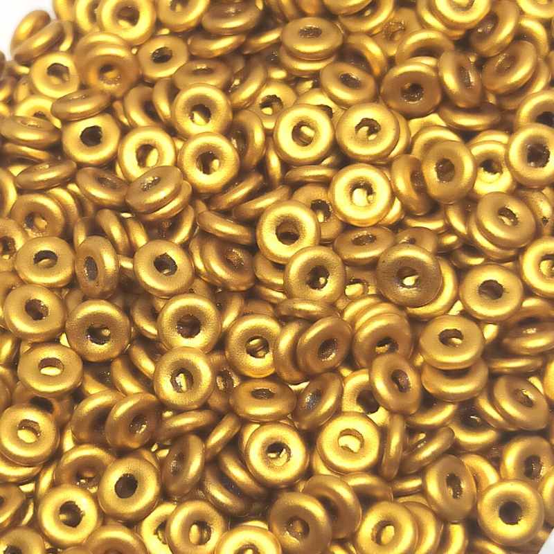 O-Beads - paquete de 1gr. - Color: Brass Gold -  - Crystaldreams Abalorios