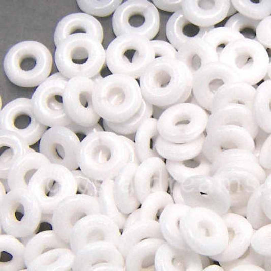 O-Beads - paquete de 1gr. - Color: Chalk White -  - Crystaldreams Abalorios