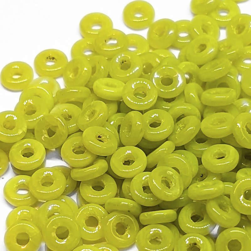 O-Beads - paquete de 1gr. - Color: Chartreuse -  - Crystaldreams Abalorios