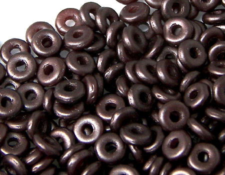 O-Beads - paquete de 1gr. - Color: Pastel Dk. Brown Bronze -  - Crystaldreams Abalorios