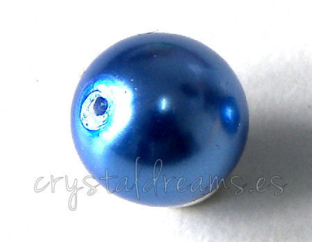 Perlas de Vidrio  10mm - Blue -  - Crystaldreams Abalorios